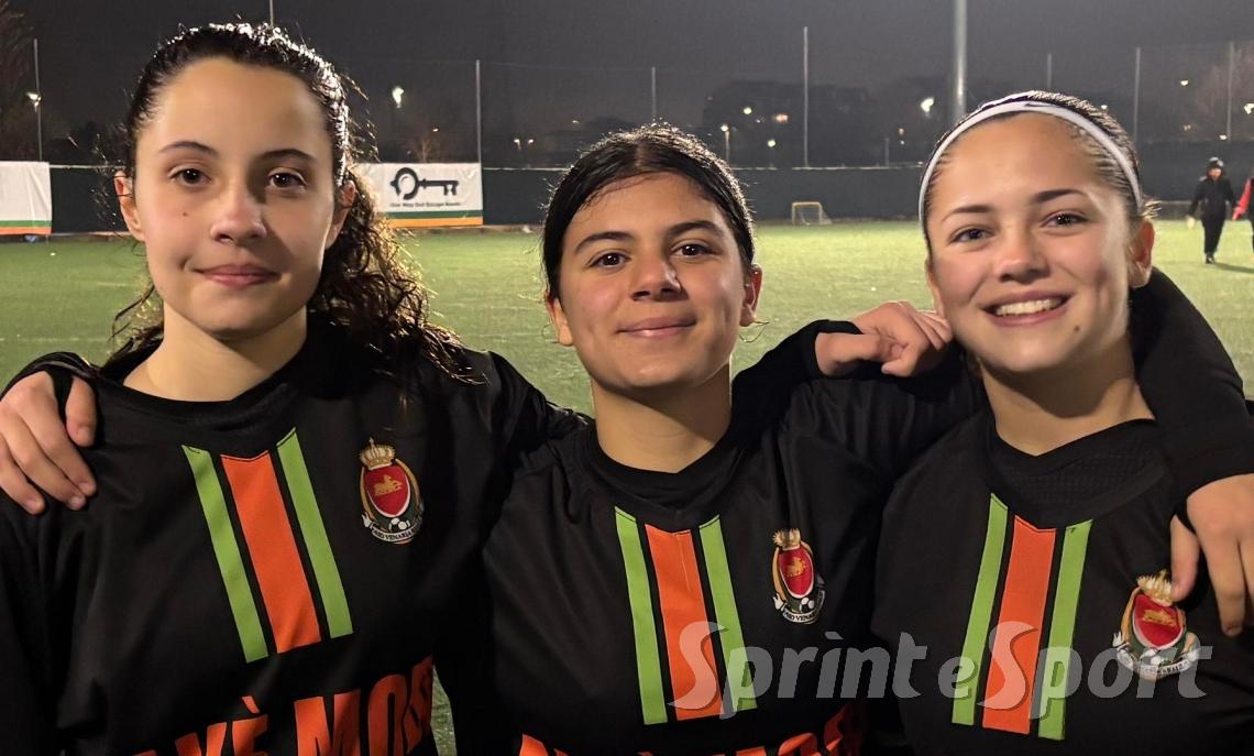 Aurora Mastellaro, Chiara Lisci Dalia Urzica Venaria Femminile Under 15
