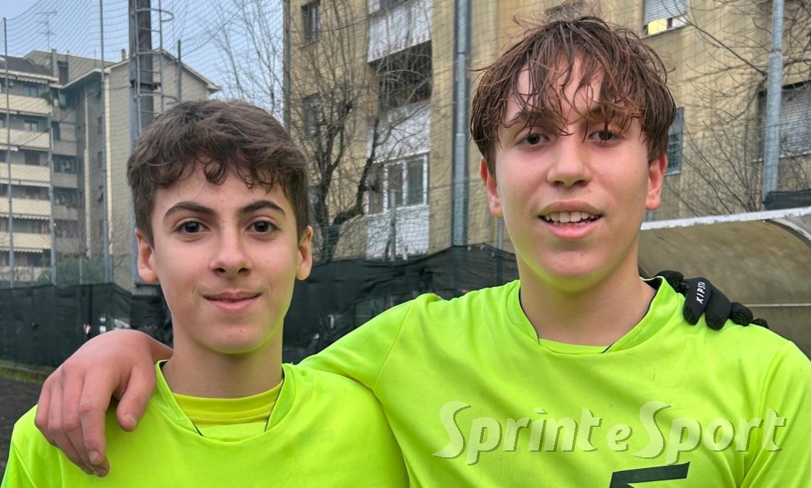 Filippo Luppino e Luca Di Terlizzi; VIGHIGNOLO UNDER 14