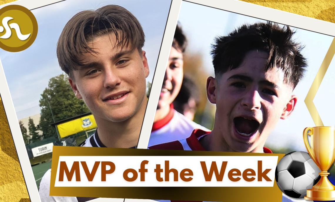 Under 16 Piemonte &bull; I protagonisti della settimana: Idriss Attya (Borgaro) e Davide Palumbo (Asti)