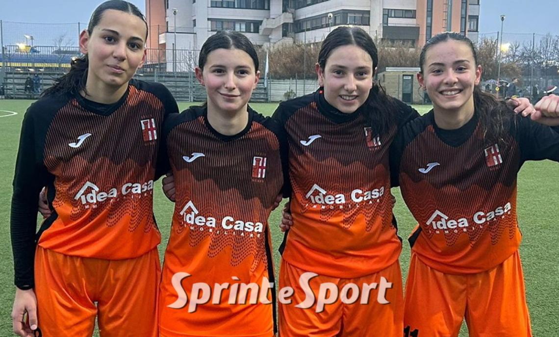 Under 15 Femminile, Play Off Gione A, Borgo Vittoria-Ivrea Womer 2-5: Sara Sanfedele, Iris Santa, Adele Sasso e Serena Russo