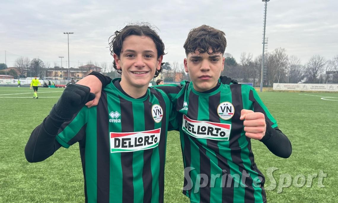 UNDER 15 &Eacute;LITE VIS NOVA &bull; I marcatori: Clerici e Schiano