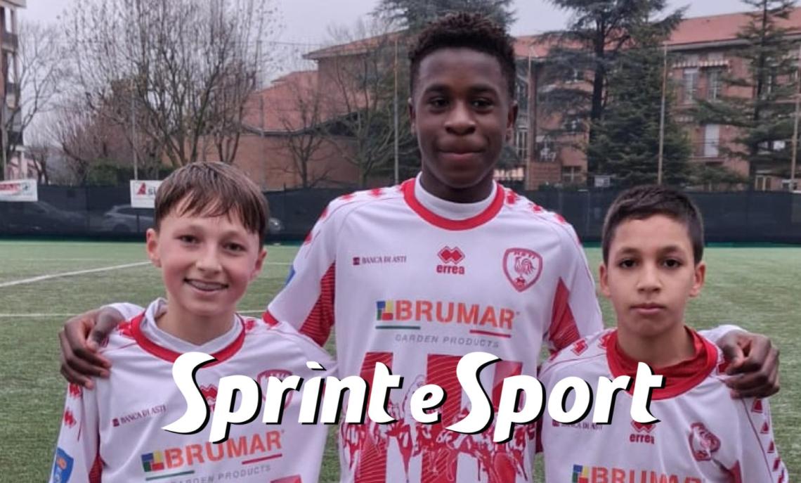 Regionali Piemonte Under 14 Girone E Asti-Accademia Casale 2-0 &bull; Lazarov, Enobakhare e Mallaly i migliori in campo nel successo dei galletti