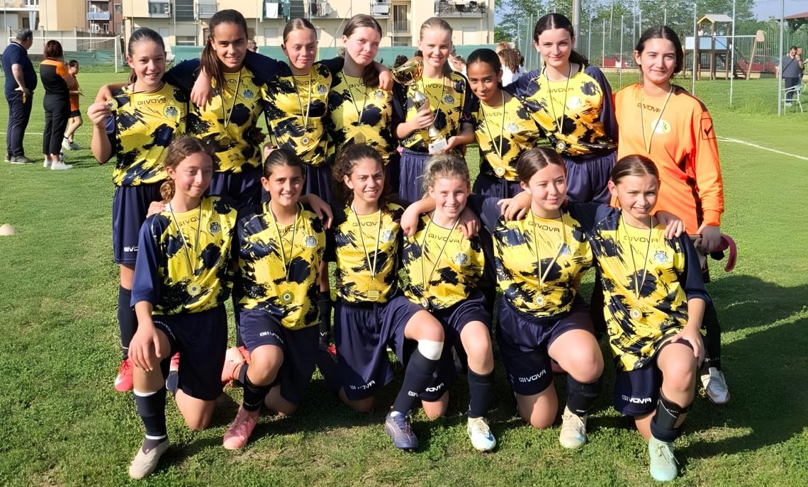Il Tetti Rivalta Under 15, una delle quattro squadre partecipanti al torneo