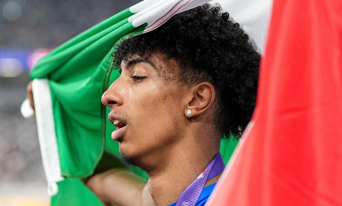 Mattia Furlani: il punto di vista del giovane campione sul valore simbolico della fiaccola