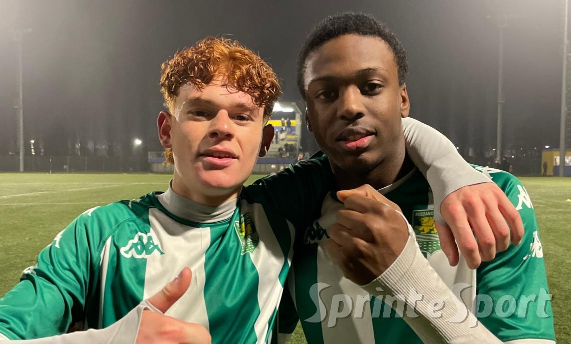 ROZZANO UNDER 19 &bull; Marconi e Oviawe Sydeny, protagonisti contro il Tribiano