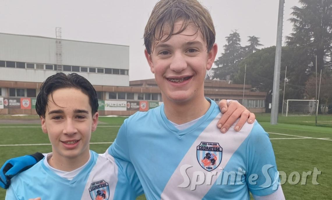 Under 14, Tramunto e  De Cristan Cedratese 