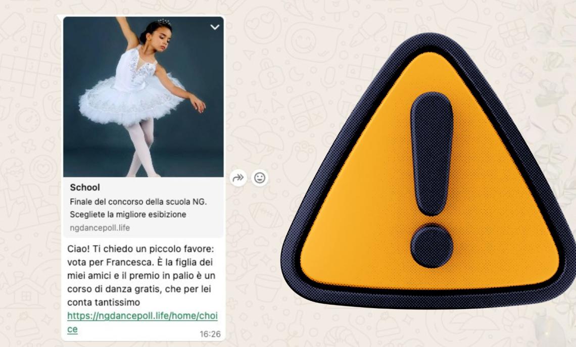 "Per favore vota per la figlia dei miei amici": difenditi dal nuovo inganno online che fa leva sui sentimenti