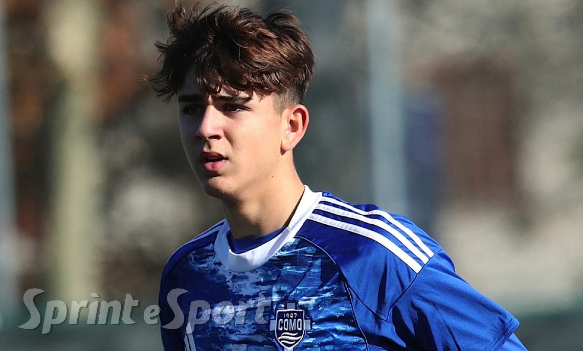 Como, contratto da pro per Achille Cauli: il quindicenne che ha bruciato le tappe