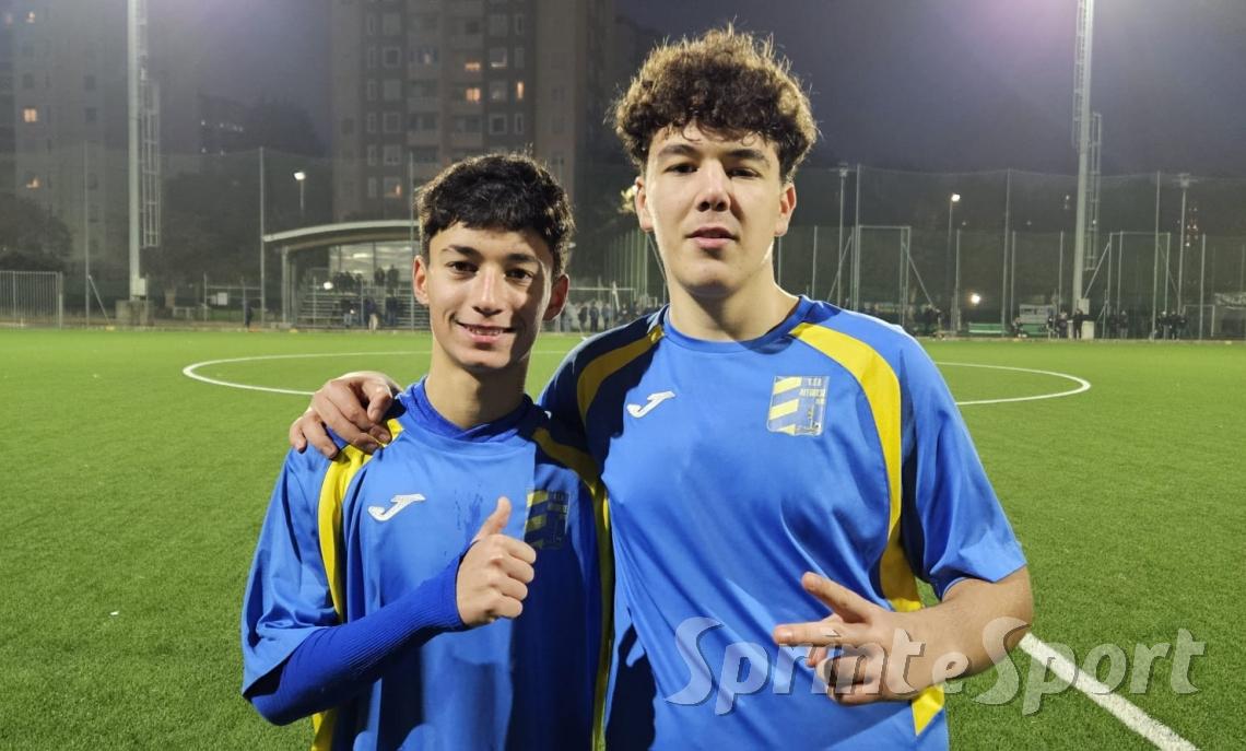 Nicol&ograve; Grassi e Luca Brescianini &bull; AFFORESE UNDER 16