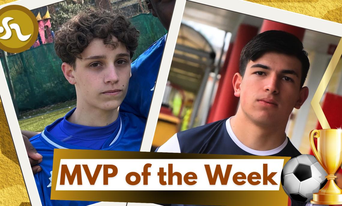 MVP GIOVANILI PIEMONTE RICCARDO CARNESECCA BACIGALUPO CHRISTIAN BLANDO NUOVA LANZESE