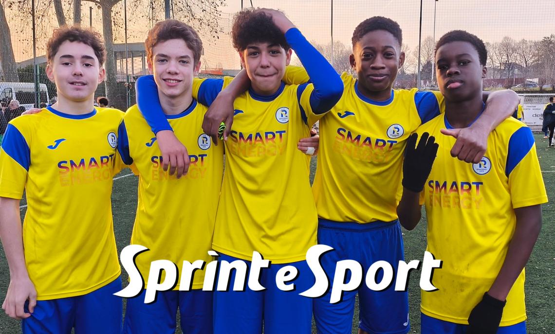 Under 14 Provinciali Girone B, Rebaudengo-Settimo 4-0: Erdi Hyra, David Ciobanu, Aly Darwish, Ray Odufuye, Destiny Okaeben