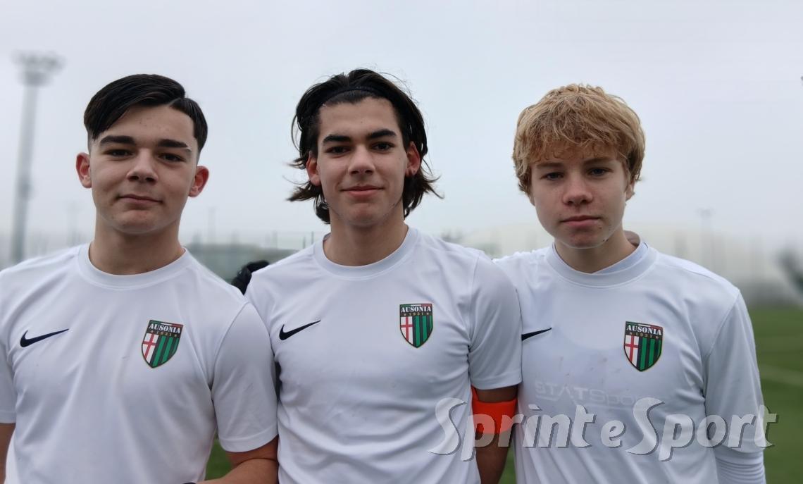 Gianni Allievi, Samuele Meoni e Maurice Wylin