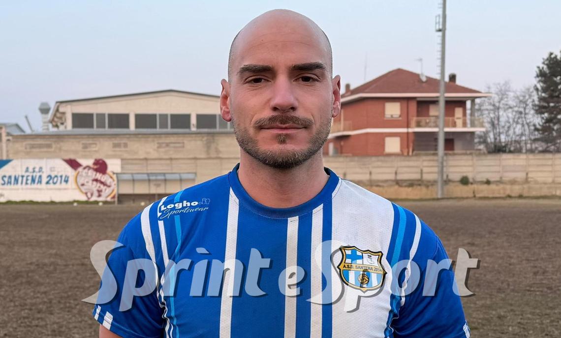 Torino Terza Cateogoria, Santena 2014-Onnisport 1-0, in foto Sergio Di Leo