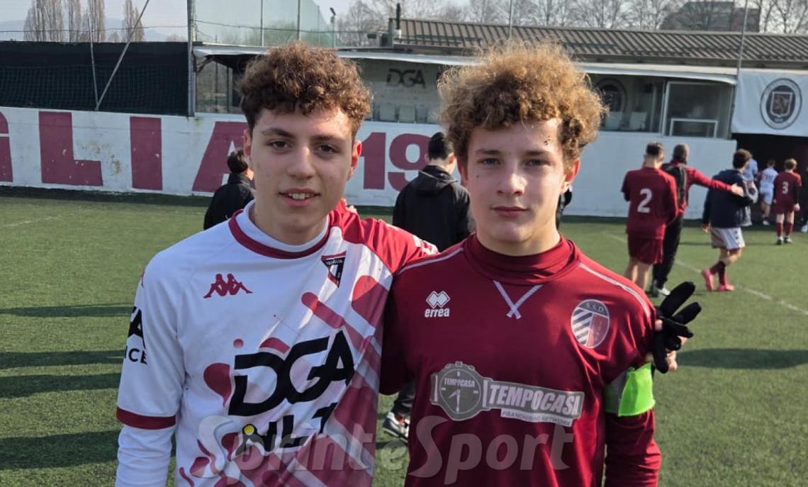 Regionali Piemonte Under 15, Vanchiglia-Rivarolese 0-0: i migliori della gara(da sinistra) Riccardo Guarnaschelli e Giovanni Pepe