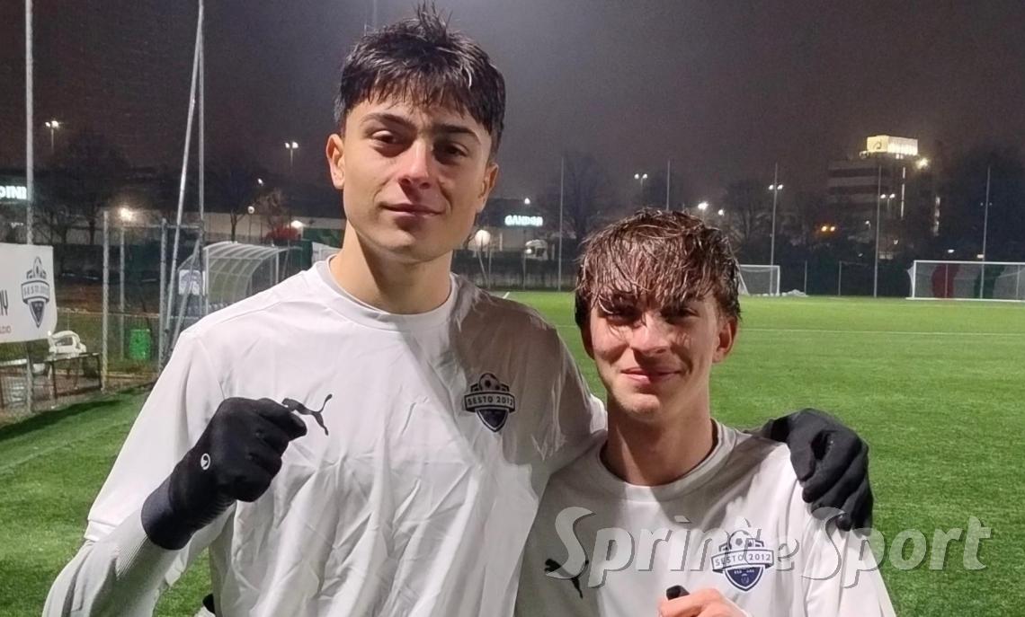 Simone Paganello e Cosma Buscaini; SESTO 2012 UNDER 16