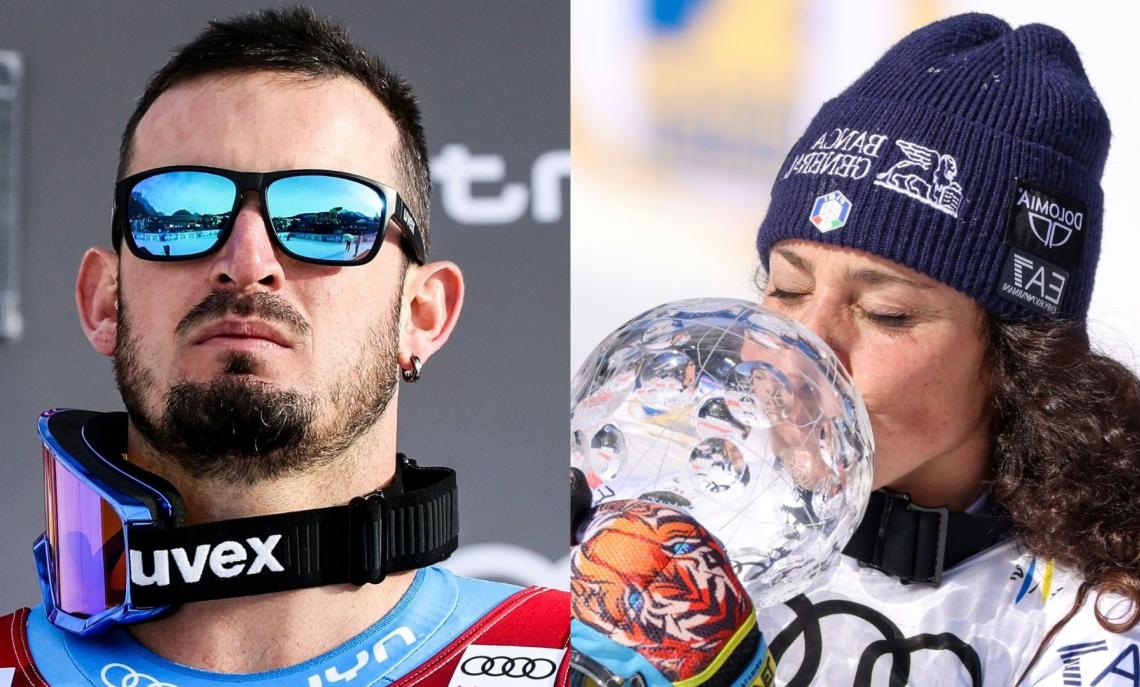 Dominik Paris e Federica Brignone