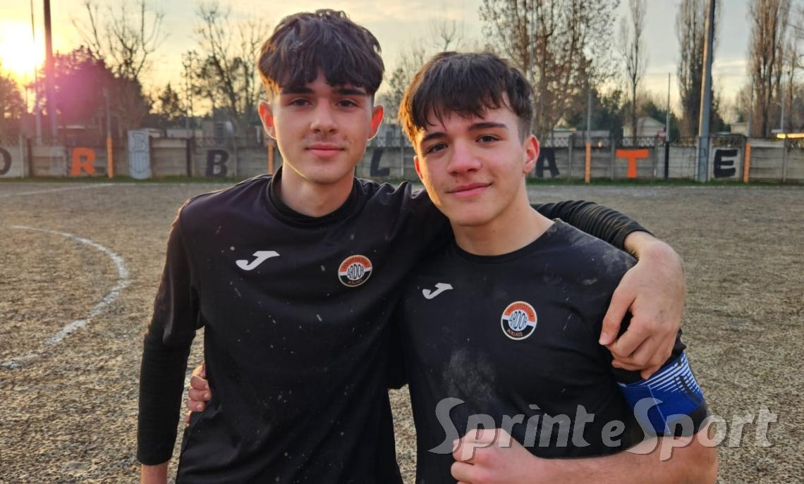 Federico Foggi e Cristian Ibraliu &bull; ARDOR BOLLATE UNDER 16