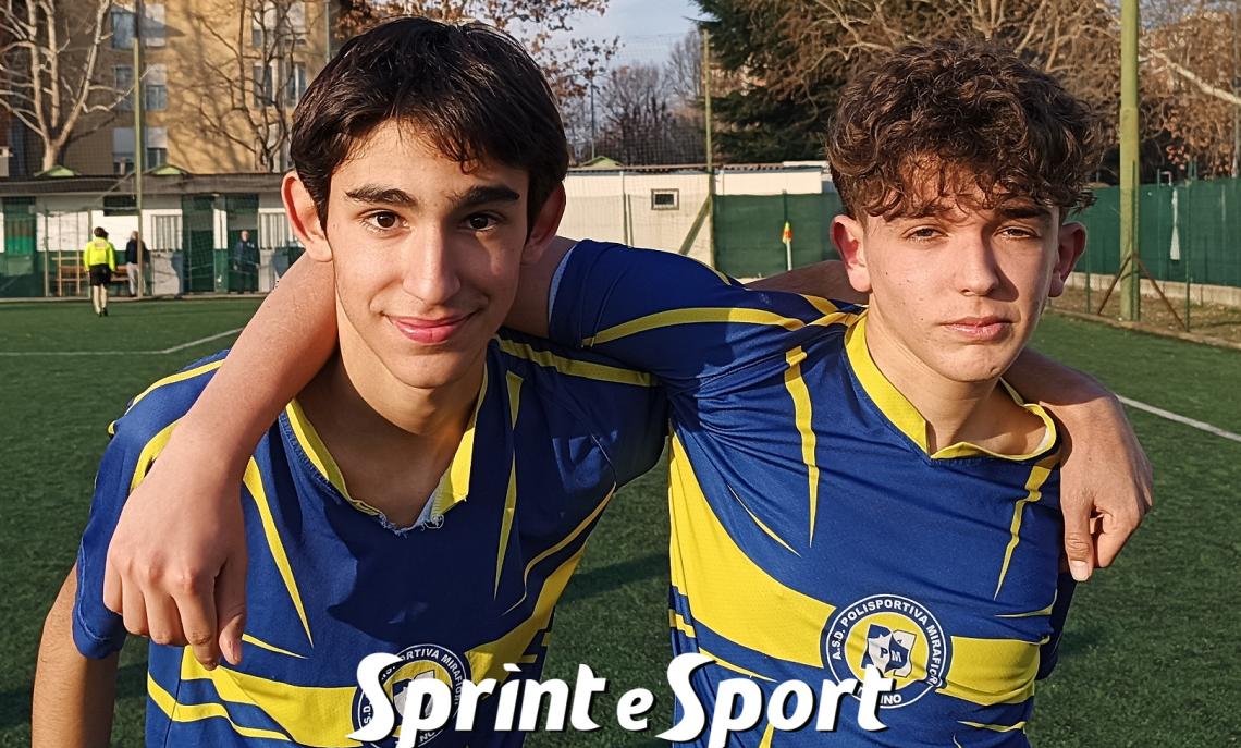 Provinciali Under 15 Torino &bull; Scrivano Giorgio e Zuppardi Niccol&ograve; Carmelo Mirafiori Under 15 &bull; Real Orione - Mirafiori 1-3