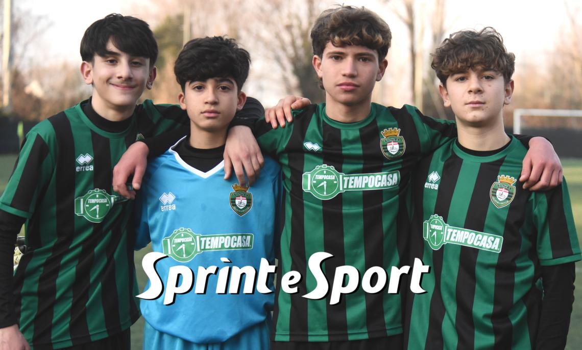 Under 14 Provinciali Torino, Girone A, Paradiso-Caselette 0-0: Mattia Tiengo e tre Lorenzo consecutivi: Russo, Maniezzo e Bettas (foto Cassar&agrave;)