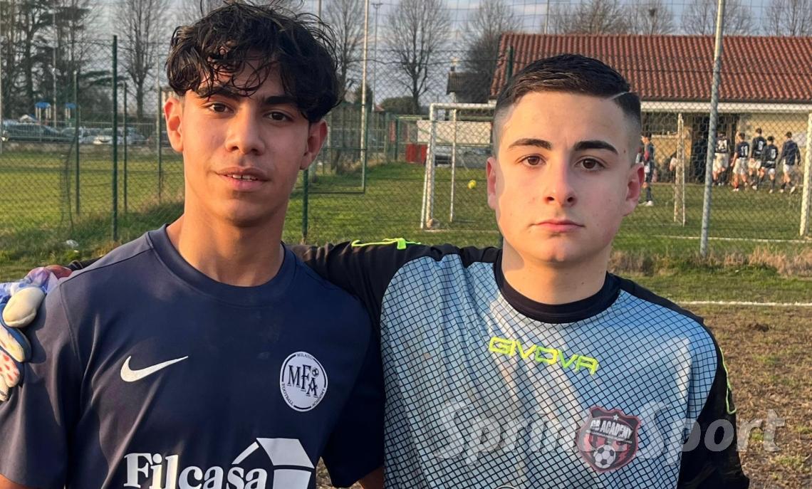 UNDER 16 CB ACADEMY-MILANO FA &bull; Gli eroi di giornata: Abdelrahman detto "Musta" e la saracinesce D'Ausilio