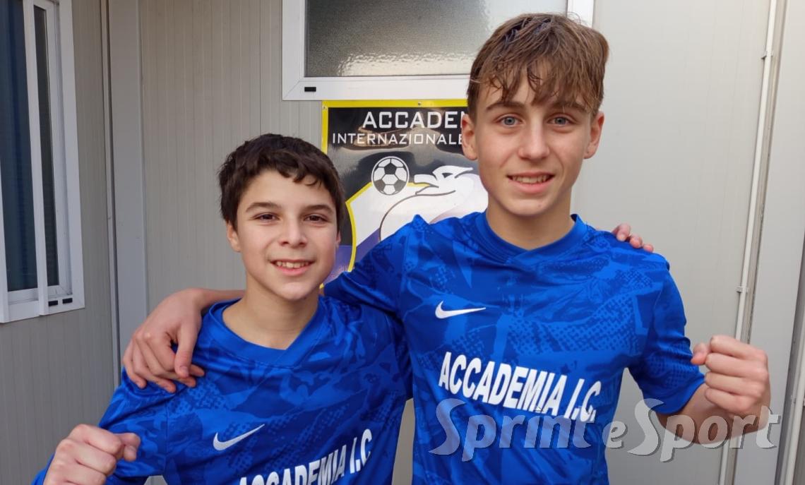 UNDER 14 ACCADEMIA INTER &bull; Tomas Zanetti e Riccardo Mazziotta
