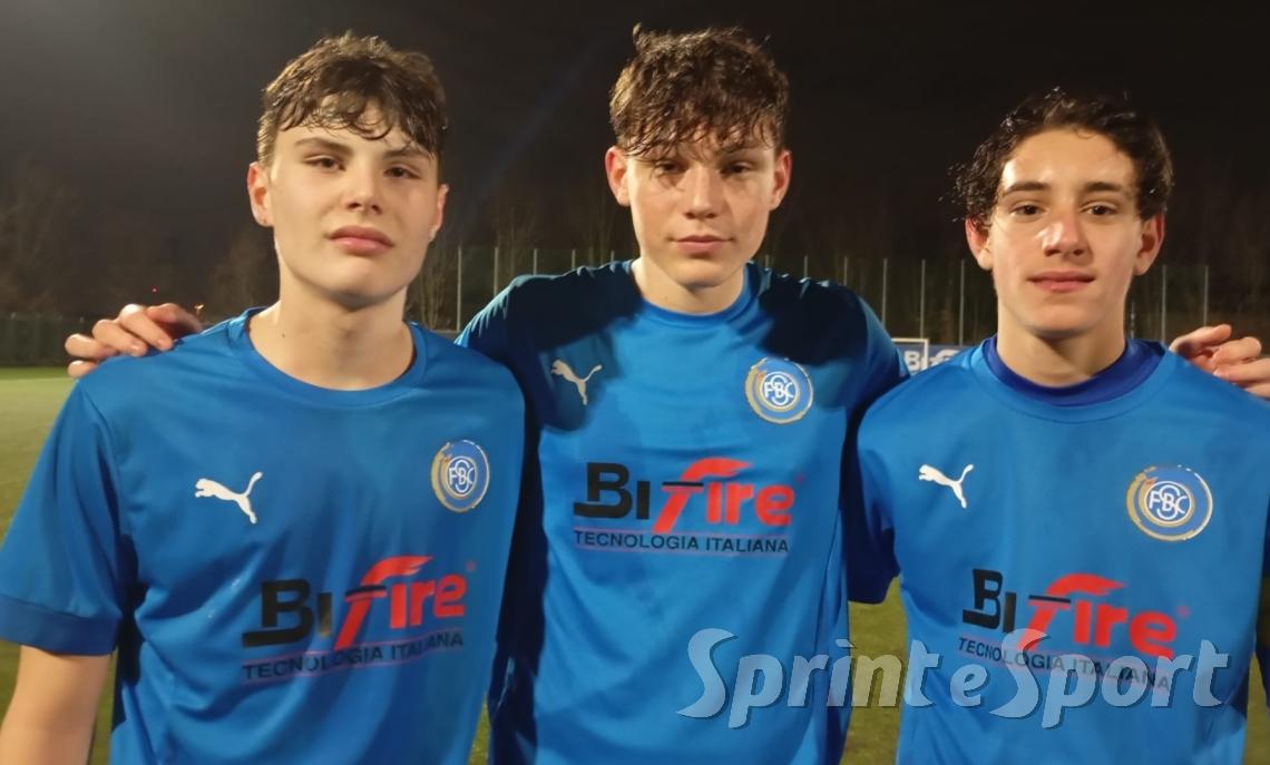 Marco Leonardi, Mattia Bini e Federico Pellecchia