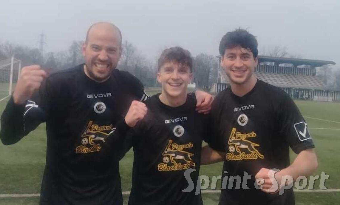 PROMOZIONE POZZUOLO &bull; Da sinistra: Bottani, Pedrazzini e Costantino