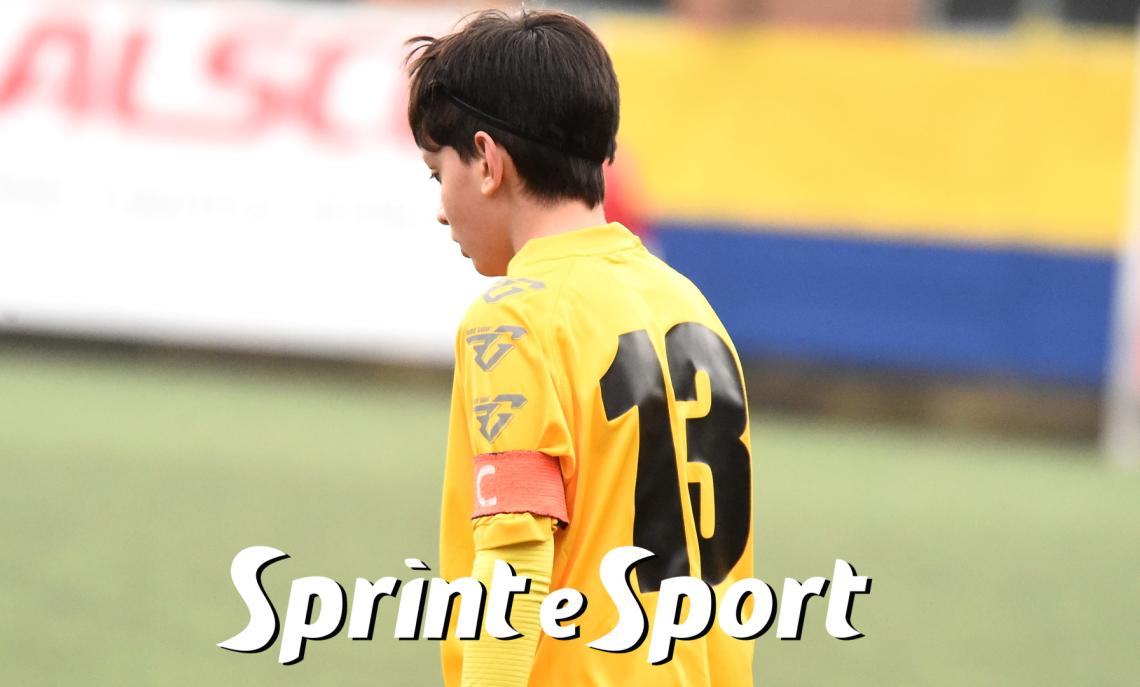 Under 14 Provinciali Paradiso, il capitano Alessandro Reddavide, centrocampista centrale (foto Cassar&agrave;)