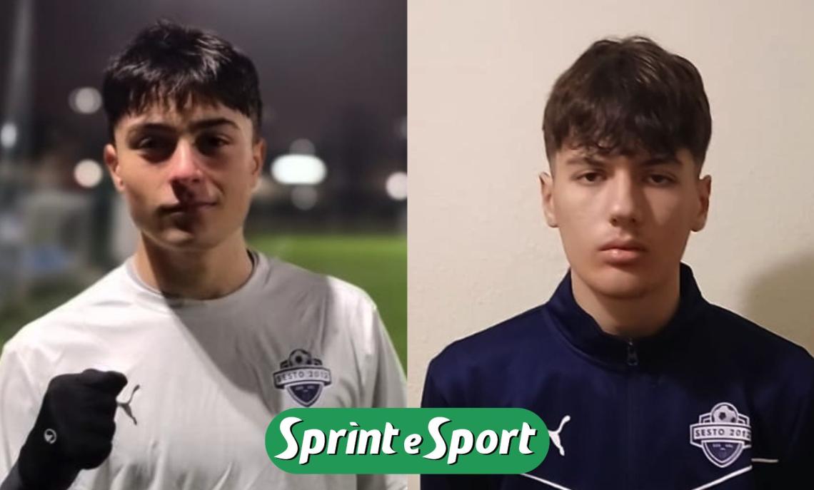 Simone Paganello e Florenco Ago; SESTO 2012 UNDER 16