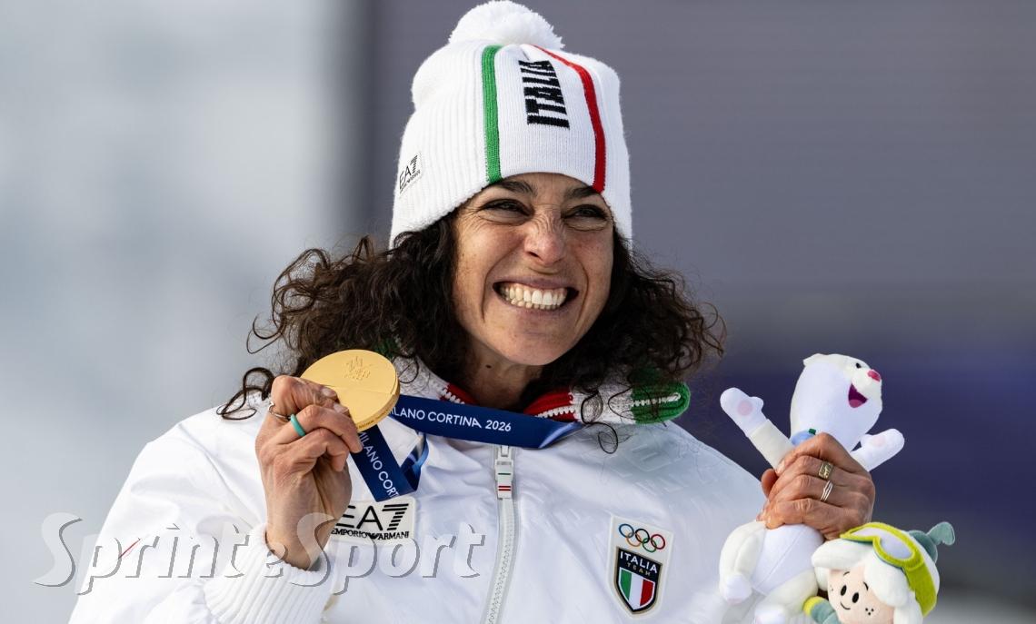 FEDERICA BRIGNONE MEDIAGLIA D'ORO MILANO CORTINA