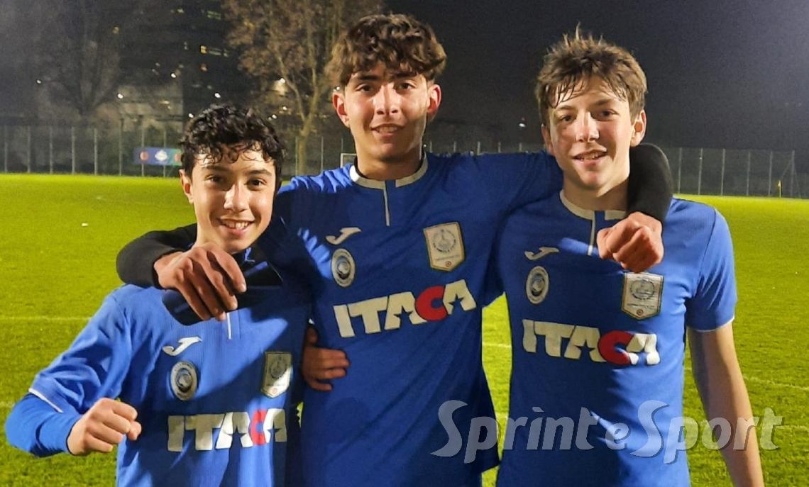 UNDER 14 PONTE MAPELLO &bull; Riccardo Tuttolomondo,  Alessandro Taramelli e Federico Di Matteo