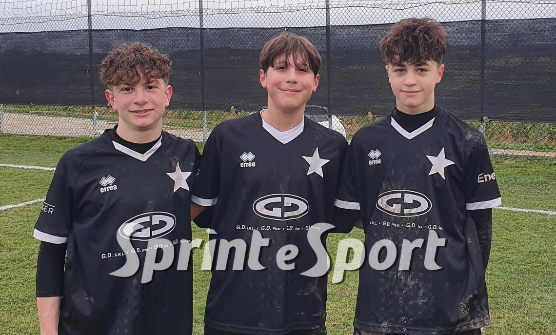 Under 14, Girone E: Psg-Casale: Leonardo Lupano (7), Gioele Piano (5) e Ledjon Sotaj (11)