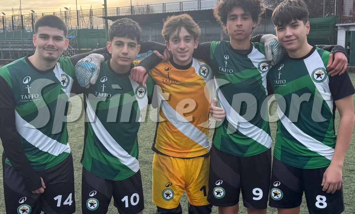 Under 16 Torino, Girone B, Real Orione-Aux. San Luigi 4-0, Melis Simone, Dattesi Manuel, Lo Porto Gabriele, Serour Mohamed, De Luca Ciro