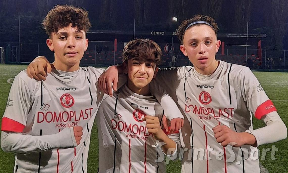 UNDER 14 SCHIAFFINO &bull; Manuel Antonucci, Angelo Cerri e Lorenzo Didoni