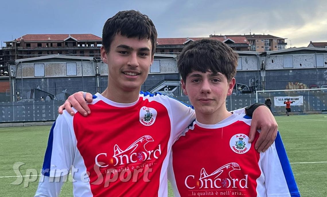 Torino Under 16 Borgo Vittoria-Andezeno 2-3, Ronco e DI Cristofaro