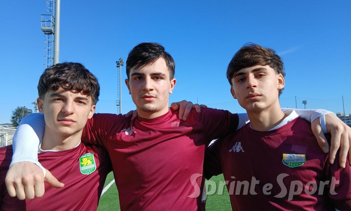 Matteo Pellegrini, David Cimino ed Eugenio Santamaria