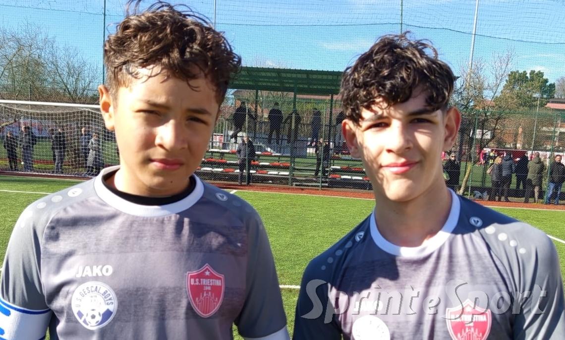 ESORDIENTI TRIESTINA &bull; Raafat Osma Salem e Gabriel Pasqual Zito