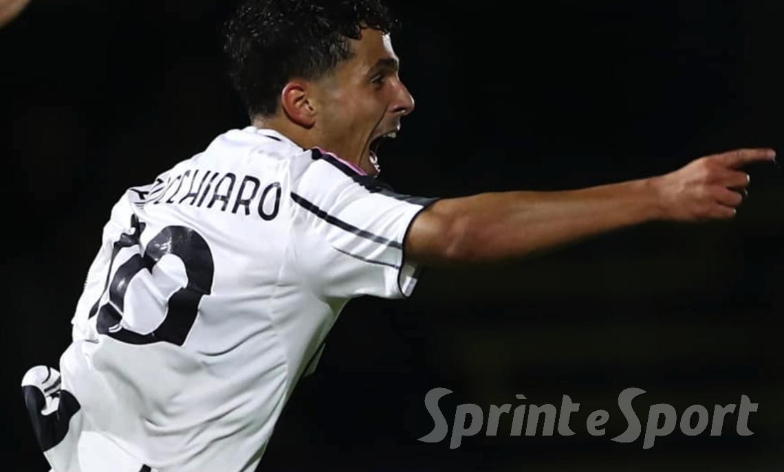 Primavera 1 Juventus-Monza 2-1  -  Finocchiaro, autore del gol a tempo scaduto che regala la vittoria ai bianconeri.