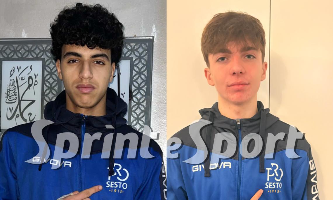 Rayan Salimi e Mattia Piromallo (Pro Sesto)