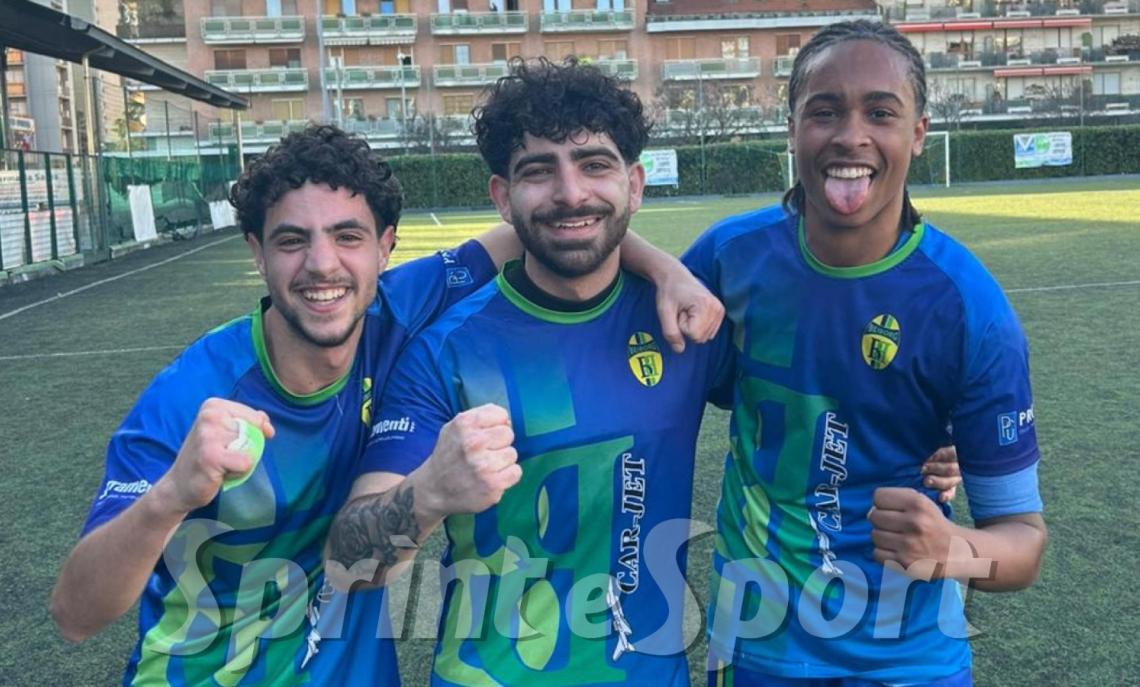Seconda Categoria Gir. E, Vianney - Beiborg 1-3, Colantuono,  Napolitano e Russo autori delle 3 reti che valgono la vittoria.