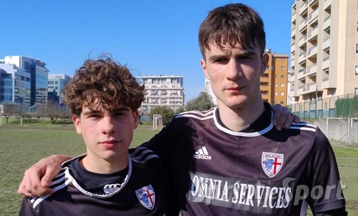 Davide Toscano e Davide De Amici; REAL MILANO UNDER 17