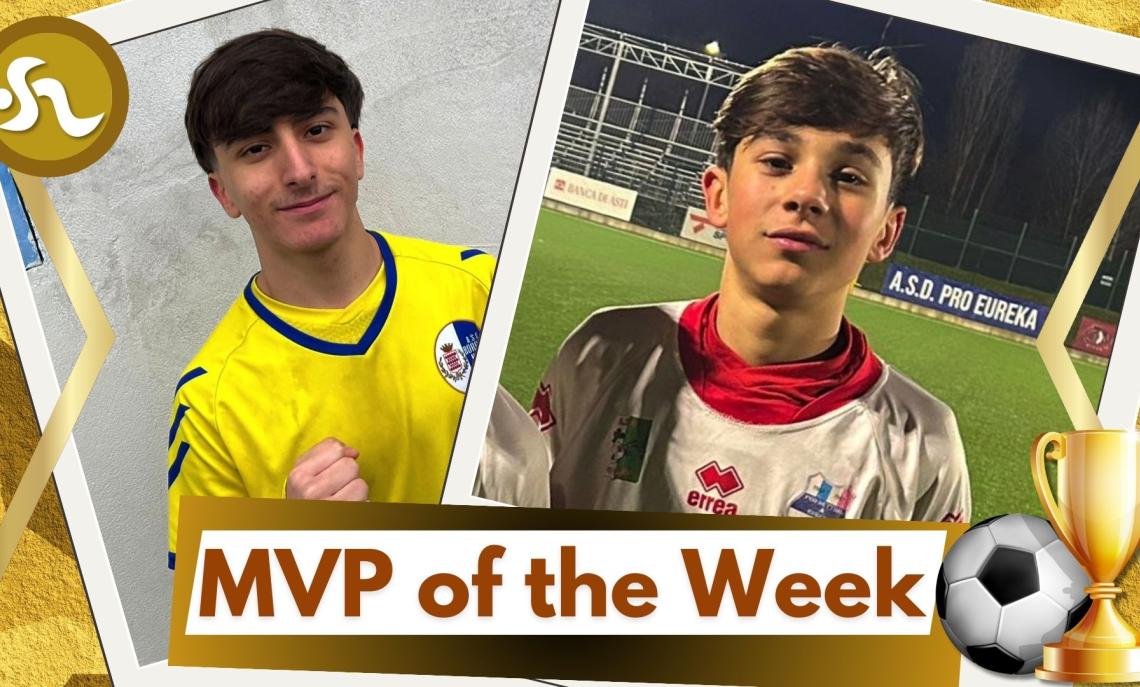 Regionali Piemonte Under 14 &bull; Vota il tuo MVP, in foto Alessandro Sacco e Niccol&ograve; Romanino