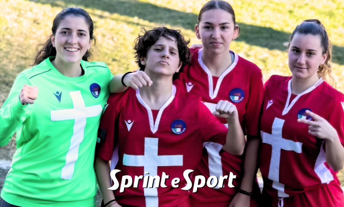 Rappresentativa Under 21 Femminile, amichevole a Cuneo con la Freedom: Olivia Rigazzi, Cecilia Doria, Sara Campasso, Sophie Careri