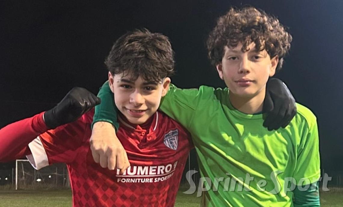 Flavio Canadelli e  Mattia Santoro; VIGE MILANO UNDER 15