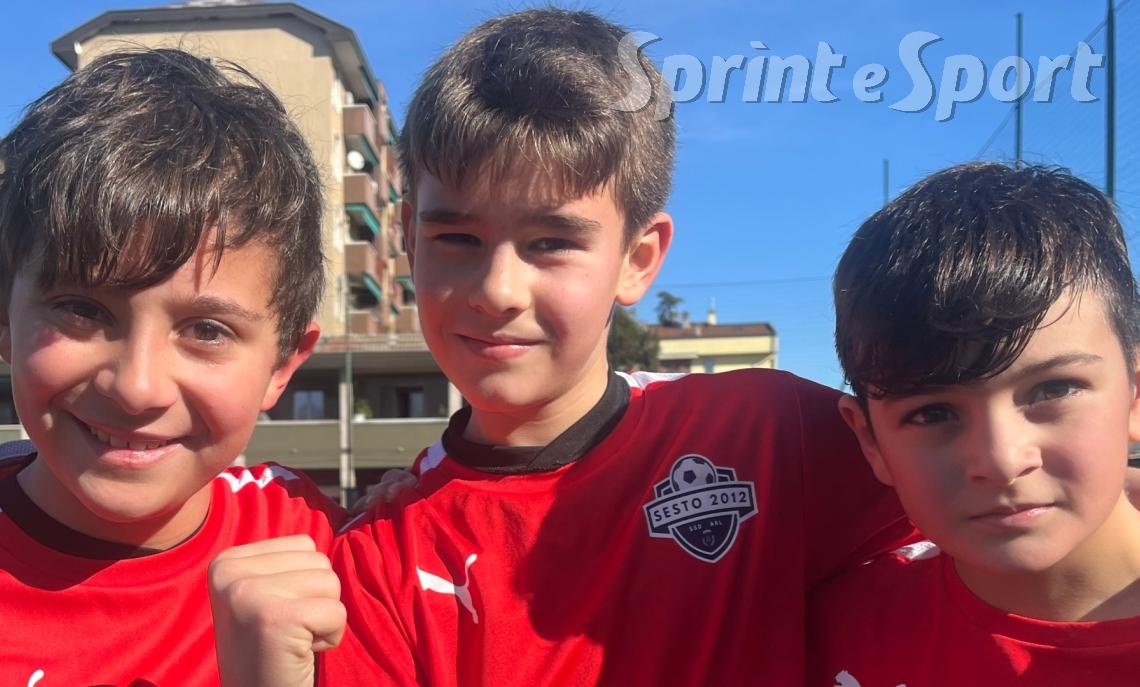 Ferraina Francesco, Vigan&ograve; Federico e Previti Tancredi &bull; PULCINI SESTO 2012