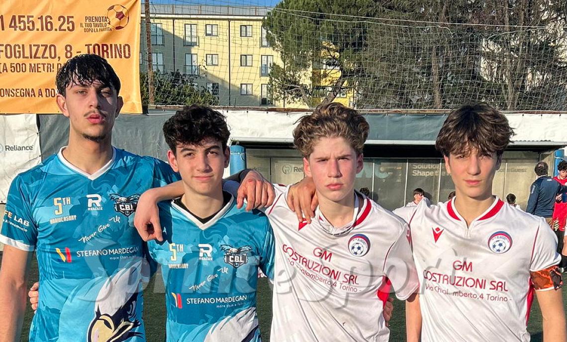 Under 16 Piemonte &bull; Lucento - Atletico CBL 2-2 &bull; Manuel Bertuol, Gabriele Lombisani, Gabriele Domi e Luca Barbiero,  marcatori e protagonisti nel pareggio rocambolesco.