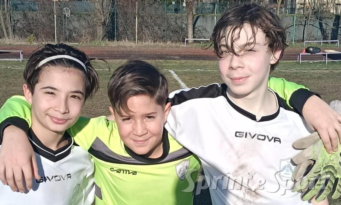 Alessandro Arena, Di Bella Federico e Valente Leone, Nuova Trezzano, Under 14