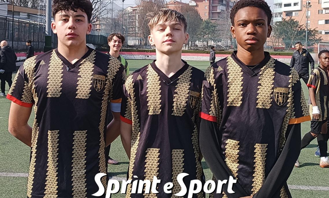 Provinciali Under 15 Torino &bull; Edoardo Paulicelli, Matteo Gurgu e Lucky Clinton &bull; Rapid Torino - Torinese 0-1
