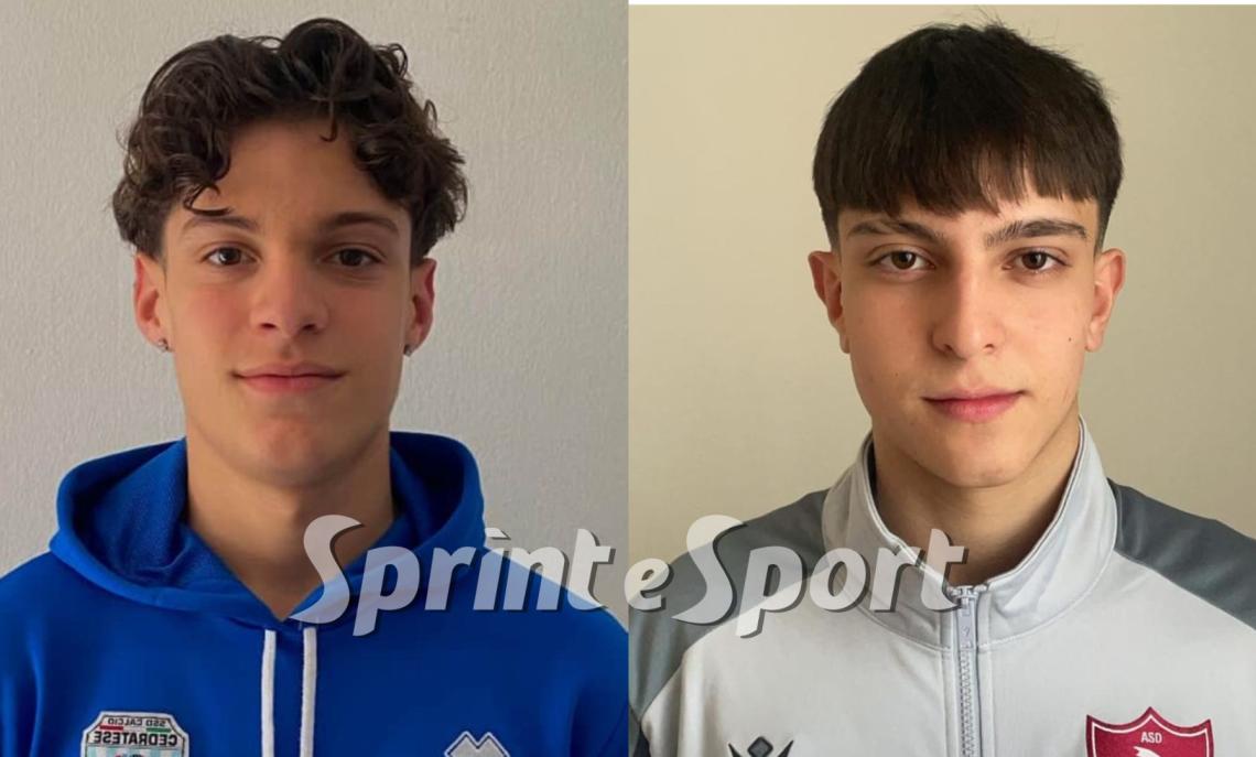 Giacomo D'Errico (Cedratese) e Federico Daniele (Accademia Bustese)