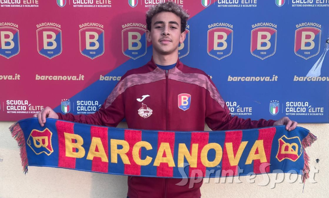 Hamza Sadraoui, dell'Under 15 del Barcanova, sar&agrave; alla Virtus Entella per tre giorni di prova